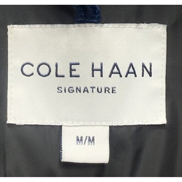 Cole Haan Women's Down Quilted Puffer Mid Length Coat 357SD357 Deep Black Sz M - Picture 4 of 16